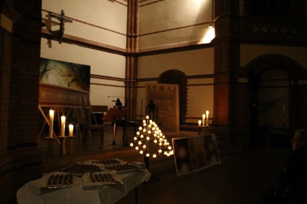 مسیحیان آلمان در کلیسا میزبان عزاداری حسینی شدند + عکس