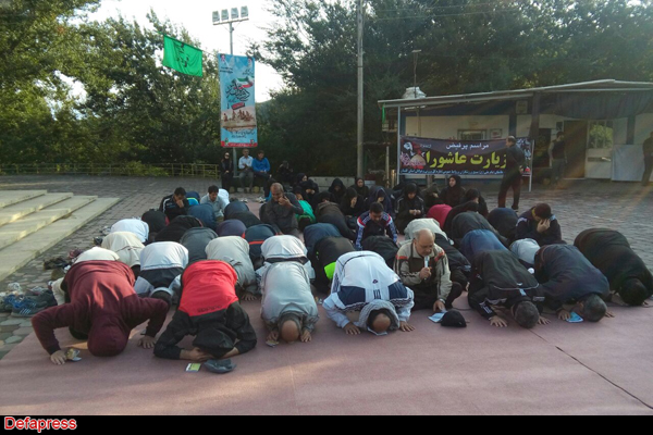 پیاده روی کارکنان اداره تربیت بدنی استان گلستان به تیه نورالشهدا گرگان