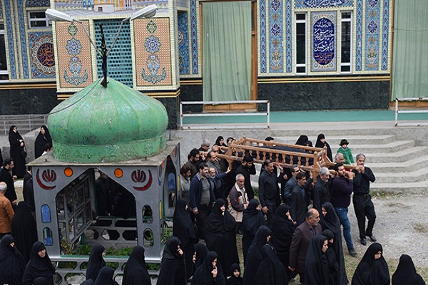 همسر سردار شهید «شعبان فکوری» دارفانی را وداع گفت + تصاویر
