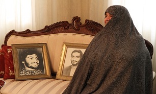 تشییع پیکر مادر شهید شاخص سال دانشجو در کرمانشاه