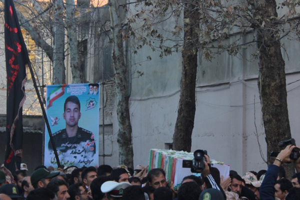 تصاویر / مراسم تشییع پیکر شهید امنیت کشور در گرگان