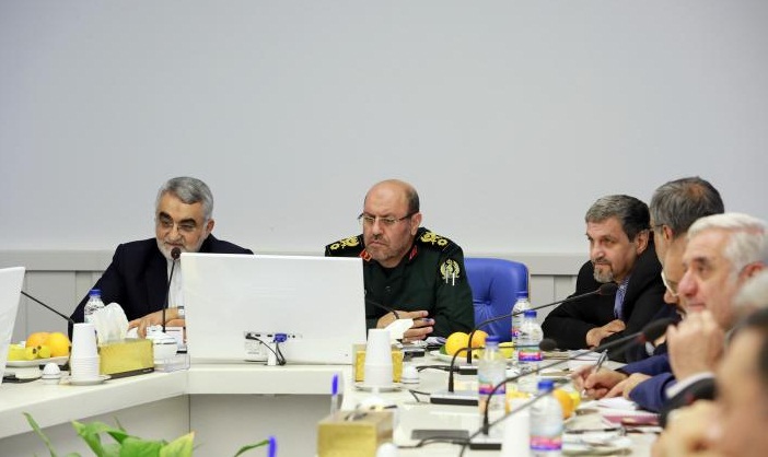نشست مشترک کمیسیون امنیت ملی و سیاست خارجی مجلس با وزیر دفاع برگزار شد