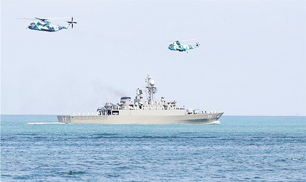 آغاز رزمایش مشترک ایران و عمان در آب‌های دریای عمان