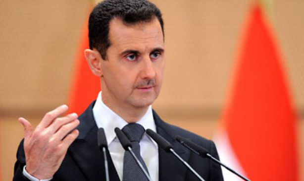 بشار اسد، بازداشت ابوبکر البغدادی را تکذیب کرد
