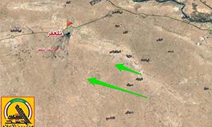 نیروهای داوطلب مردمی، داعشی‌ها را در تلعفر محاصره کردند