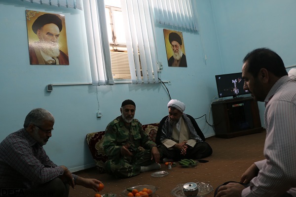 بازدید مدیرکل حفظ آثار قم از محل اسکان زائران راهیان نور در خوزستان
