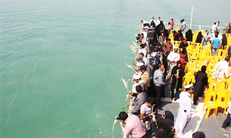 راهیان نور دریایی در استان بوشهر تا 13 فروردین ادامه دارد