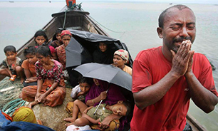 آوارگی بیش از ۶۵۰ هزار مسلمان میانمار