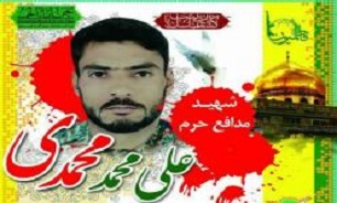 پیکر شهید مدافع حرم «‌علی‌محمد محمدی» در سمنان‌ تشییع ‌شد