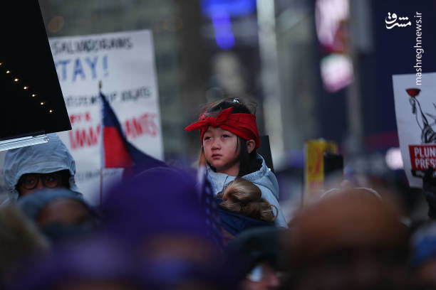 تصاویر/ تظاهرات هزاران‌ نفر علیه نژادپرستی در آمریکا