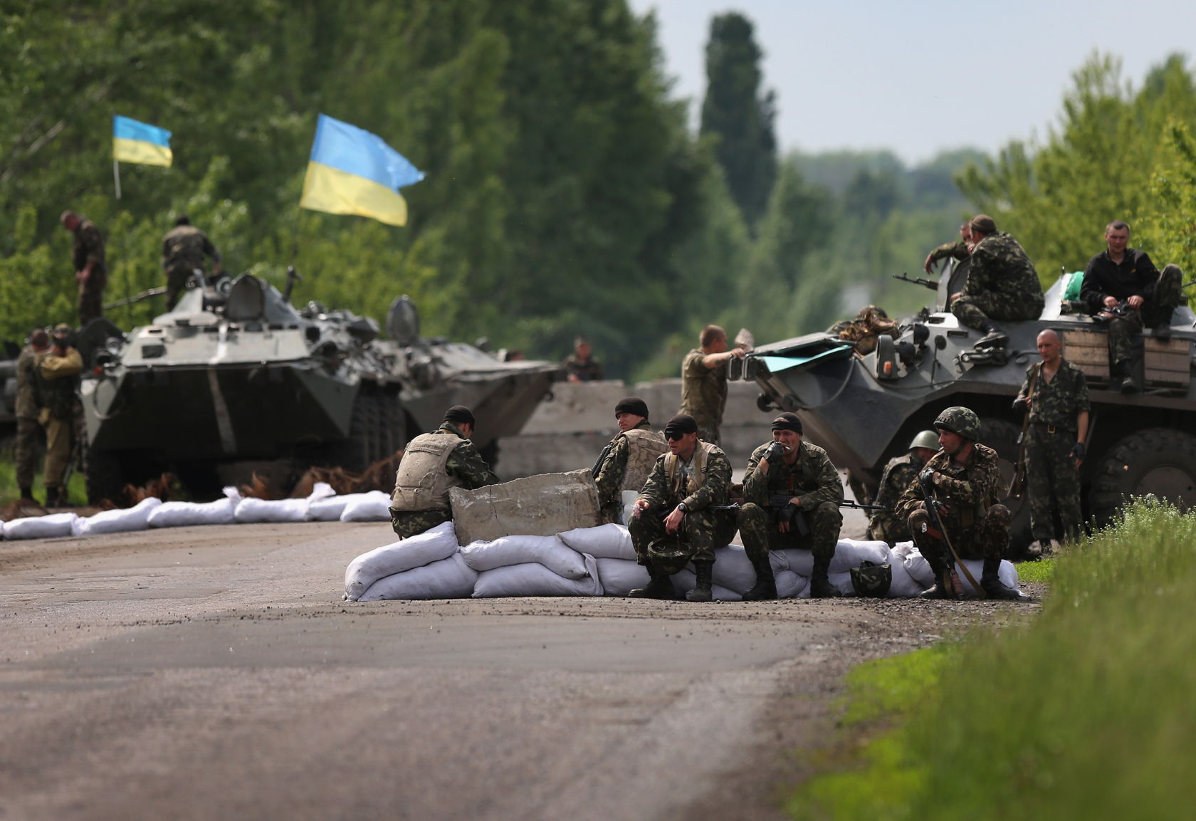 بحران شرق اوکراین و تلاش طرف‌های بین‌المللی برای مصالحه میان کیف و مسکو