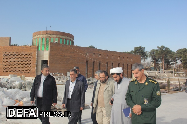 بازدید سردار «باقرزاده» از مرکز فرهنگی دفاع مقدس یزد