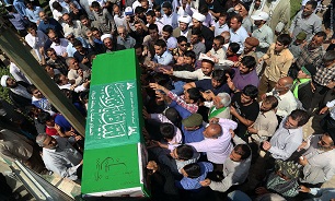 برگزاری مراسم تشییع پیکر مطهر شهید «حسینی» در چهاردانگه