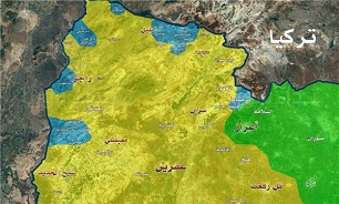 تسلط ارتش ترکیه و عناصر ارتش آزاد بر دو روستا در غرب «عفرین» سوریه