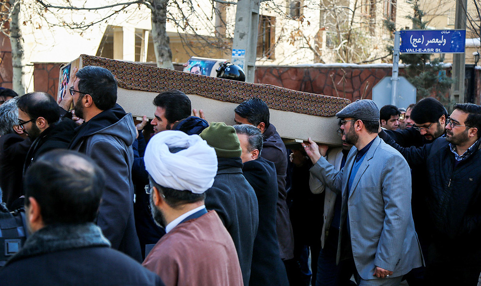 پیکر «رضا مقدسی» در تهران تشییع شد