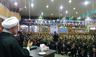 محفل انس با قرآن با حضور نیروهای مسلح گلستان در قرارگاه عملیاتی لشکر30 گرگان برگزار شد