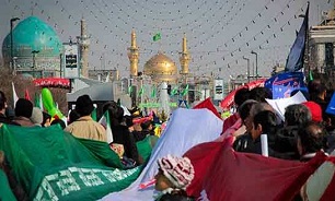 برگزاری راهپیمایی یوم الله 22 بهمن در مشهد