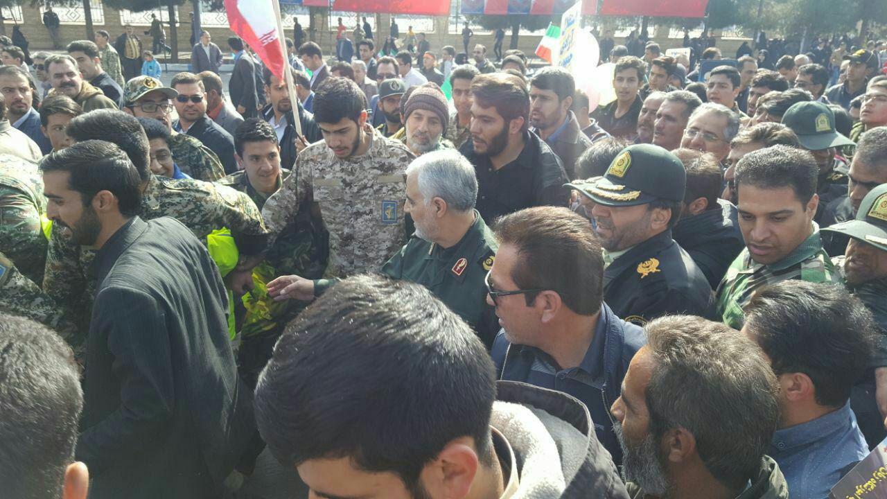 حضور فرماندهان نیروهای مسلح در جشن چله‌ انقلاب