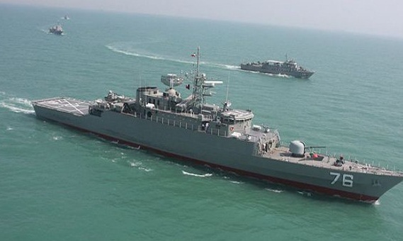 ناوگروه نیروی دریایی ارتش در سریلانکا پهلو گرفت