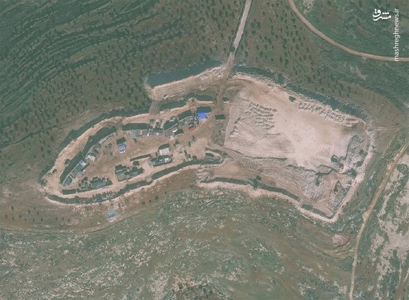 ساخت سه پایگاه نظامی غیرقانونی ترکیه در خاک سوریه+ تصاویر ماهواره‌ای