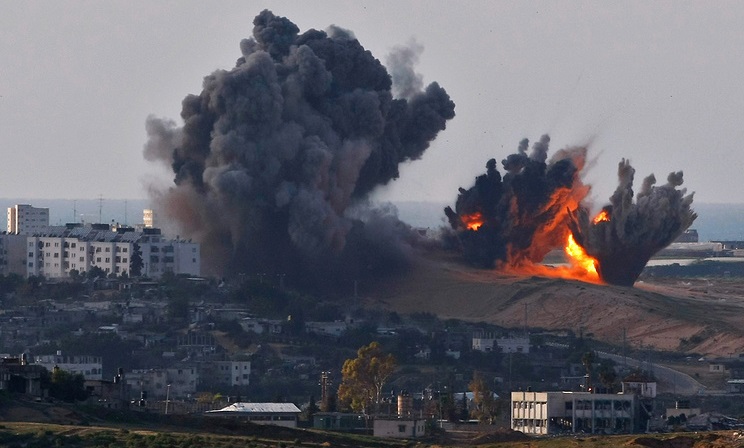 تجاوز مجدد جنگنده‌های اسرائیلی به جنوب نوار غزه