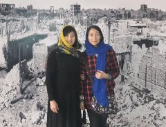 گریه ی گردشگران خارجی در بازدید از موزه ی دفاع مقدس خرمشهر
