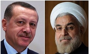 گفتگوی تلفنی اردوغان و روحانی درباره عفرین و ادلب