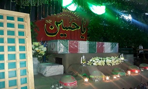 برگزاری مراسم شب وداع با شهید گمنام در روستای «قراخیل» قائمشهر