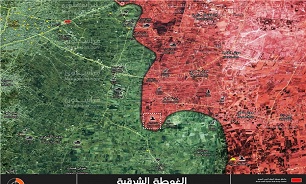 ارتش سوریه بر یک پدافند هوایی در غوطه شرقی تسلط یافت
