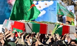 تشییع و خاکسپاری ۲ شهید گمنام در پالایشگاه اصفهان