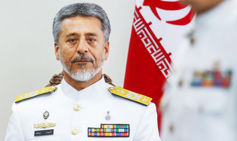 امیر سیاری از پایگاه نیروی دریایی در نقطه صفر مرزی ایران و پاکستان بازدید کرد