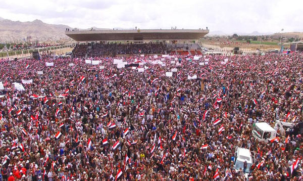 تظاهرات ضد آمریکایی در صنعاء