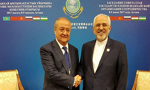 ظریف با وزیر خارجه ازبکستان دیدار کرد