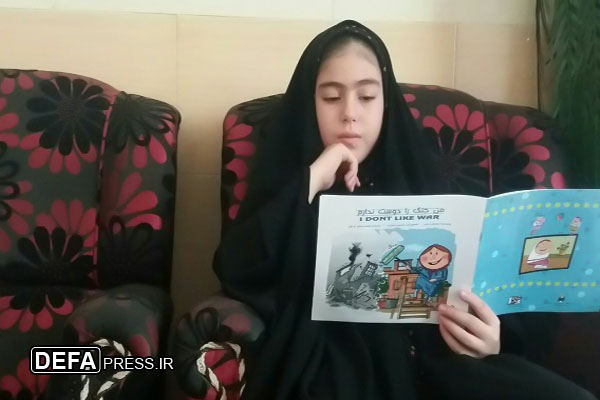 نویسنده کودک استان مرکزی: قول می دهم تا 20سالگی نویسنده مطرح دفاع مقدس شوم/ به فرزندان شهداء می گویم پدرانشان، بابای یک ملت هستند