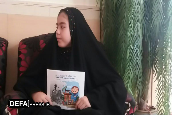 نویسنده کودک استان مرکزی: قول می دهم تا 20سالگی نویسنده مطرح دفاع مقدس شوم/ به فرزندان شهداء می گویم پدرانشان، بابای یک ملت هستند