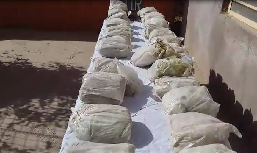 کشف بزرگترین محموله مرفین قاچاق در شرق استان کرمان