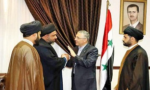 دیدار معاون دبیرکل «نُجَباء» عراق با وزیر آشتی ملی سوریه
