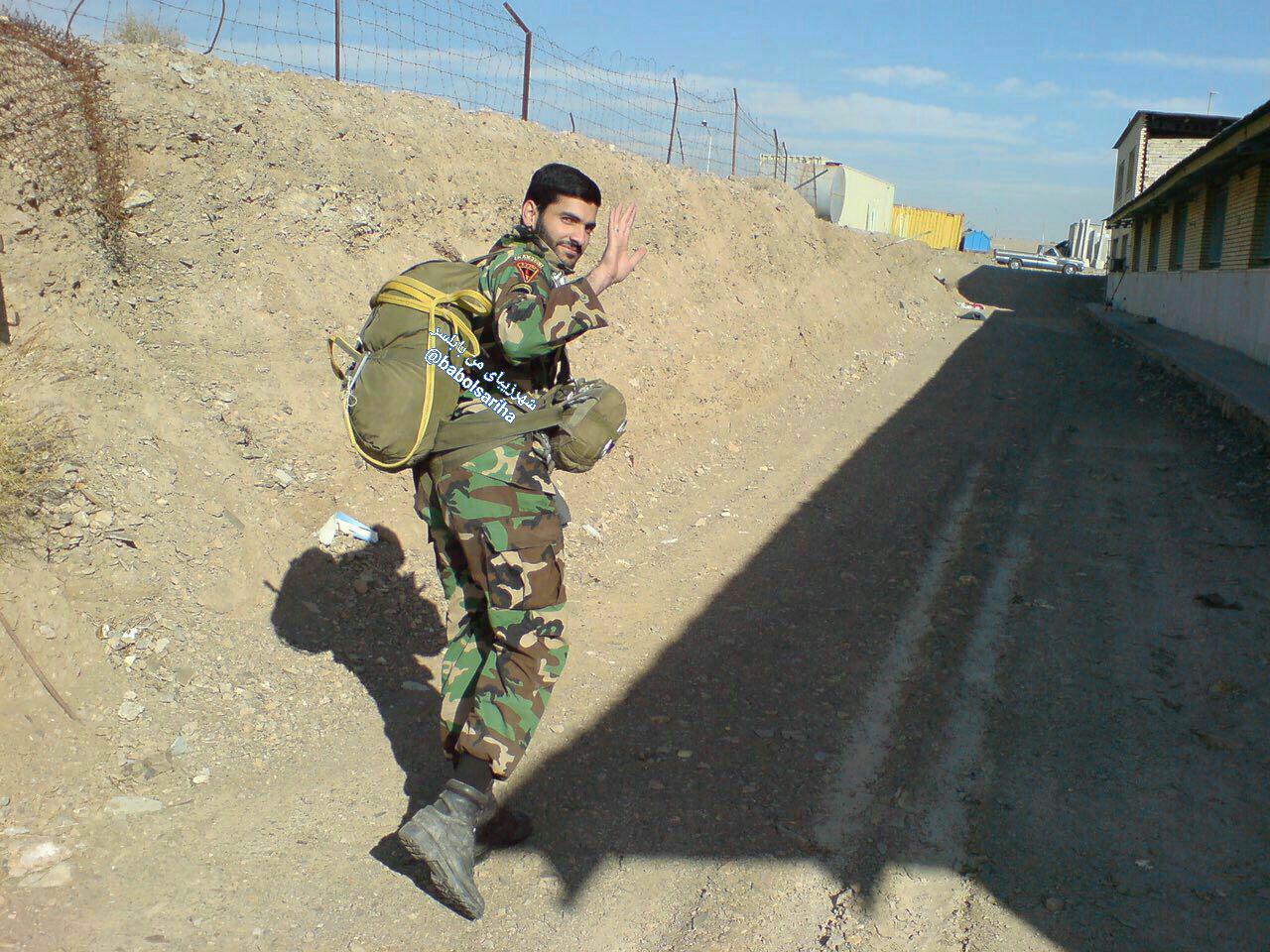 تصاویری از شهیدی که در مرز ایران به کاروان شهدای سوریه پیوست