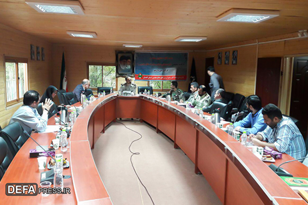 اولین جلسه کمیته اسناد و مدارک دفاع مقدس استان گلستان + تصاویر