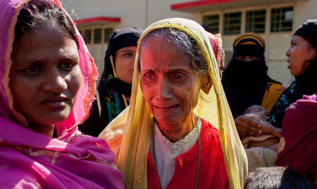 سلاخی مسلمانان میانمار در حضور برنده صلح نوبل