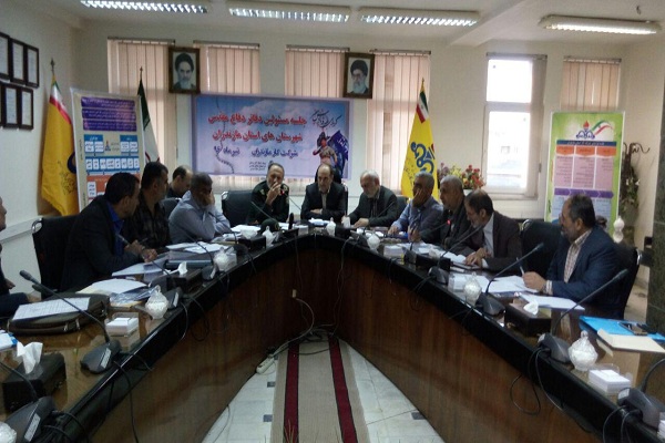 برگزاری گردهمایی مسئولین دفاتر دفاع مقدس شهرهای استان مازندران