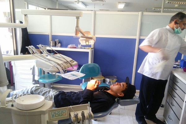 جهاد دندانپزشکان در معاینه 72 فرزند شهید فاطمیون