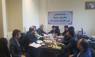 برگزاری جلسه هماهنگی تشکل های مردم نهاد حوزه دفاع مقدس استان اردبیل