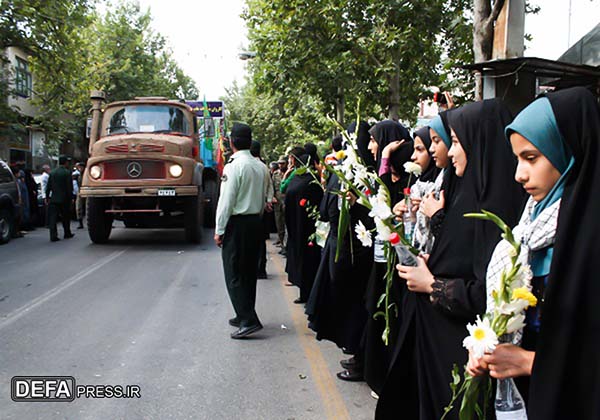 کاروان 13 دُردانه دست بسته در استان گلستان + تصاویر