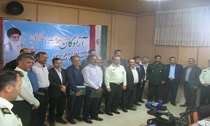 تجلیل از آزادگان نیروی انتظامی در زنجان