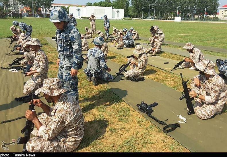 تمرینات نیروهای ویژه هوابرد سپاه پاسداران در چین+ تصاویر
