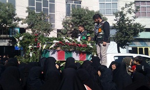 آغاز مراسم تشییع پیکر دو شهید گمنام در تهران