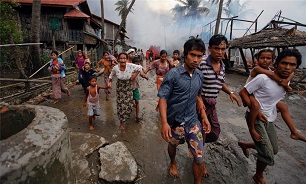 ۳۰ هزار مسلمان بدون آب و غذا در کوهستان‌های میانمار به دام افتاده‌اند