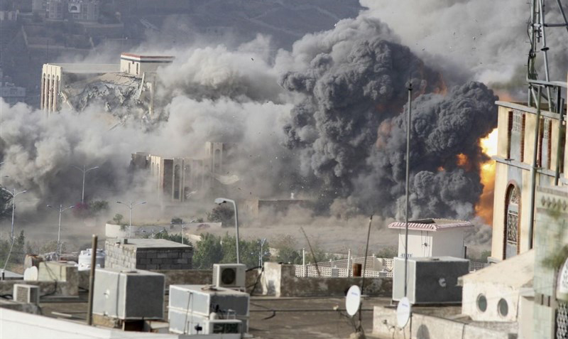 ۱۳ شهید و ۱۱ زخمی در حمله عربستان به یمن