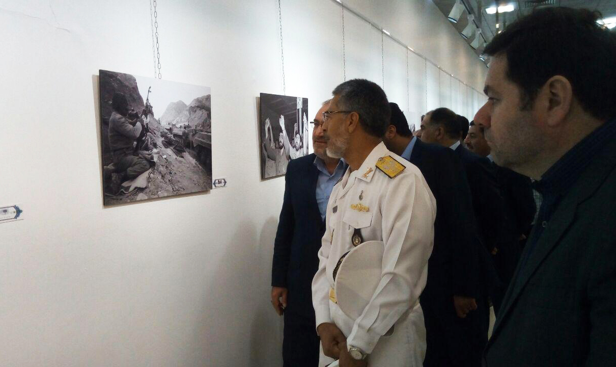 افتتاح نمایشگاه عکس‌های منتخب دفاع مقدس در تهران